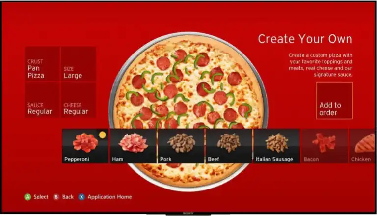 Pizza Hut for Xbox 360